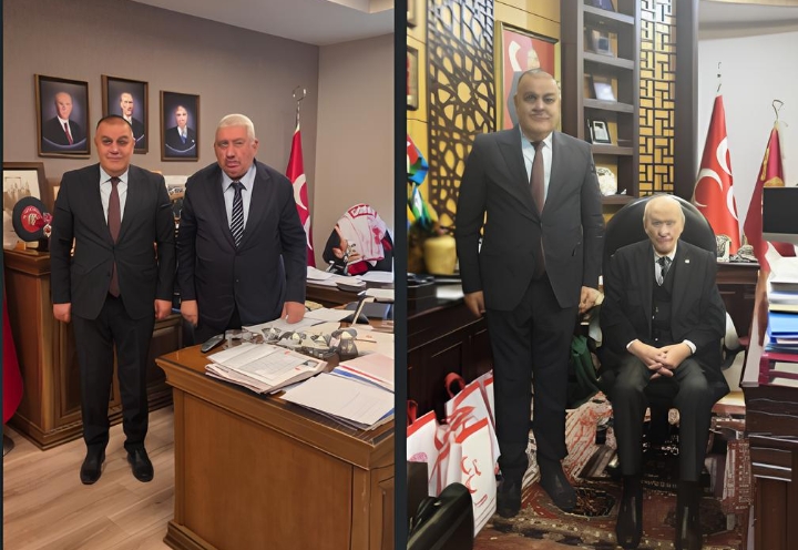 MHP Malatya İl Başkanı Gökhan Gök'ten MHP Lideri Devlet Bahçeli'ye Ziyaret