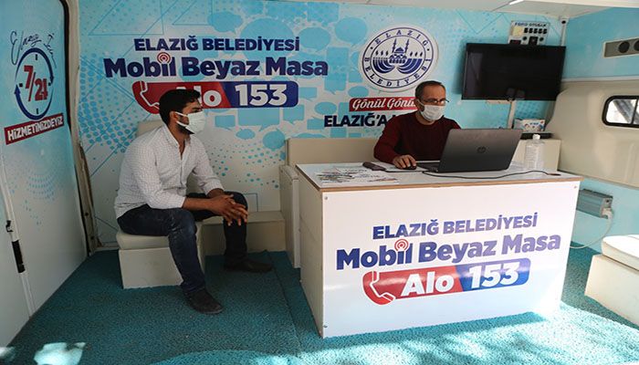 Mobil Beyaz Masa Ekipleri Kırklar Mahallesi'nde