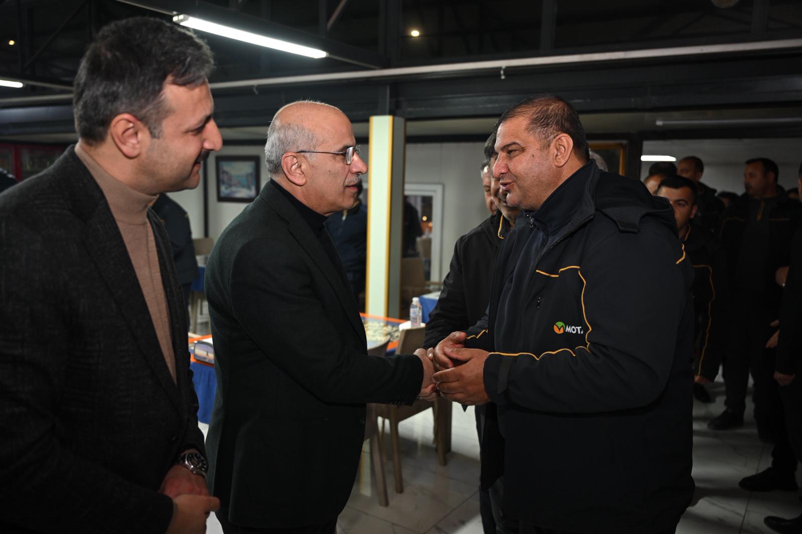 MOTAŞ Personeliyle Kahvaltı Programında Bir Araya Gelen Başkan Er