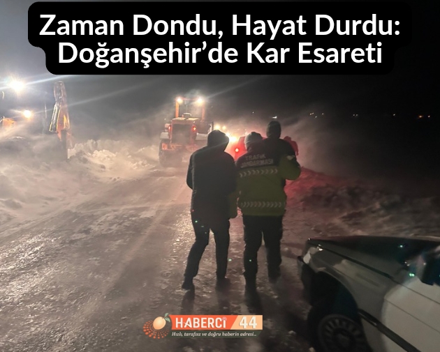 Tipi Vurdu, Doğanşehir Kilitlendi: 100’e Yakın Vatandaş Kurtarıldı