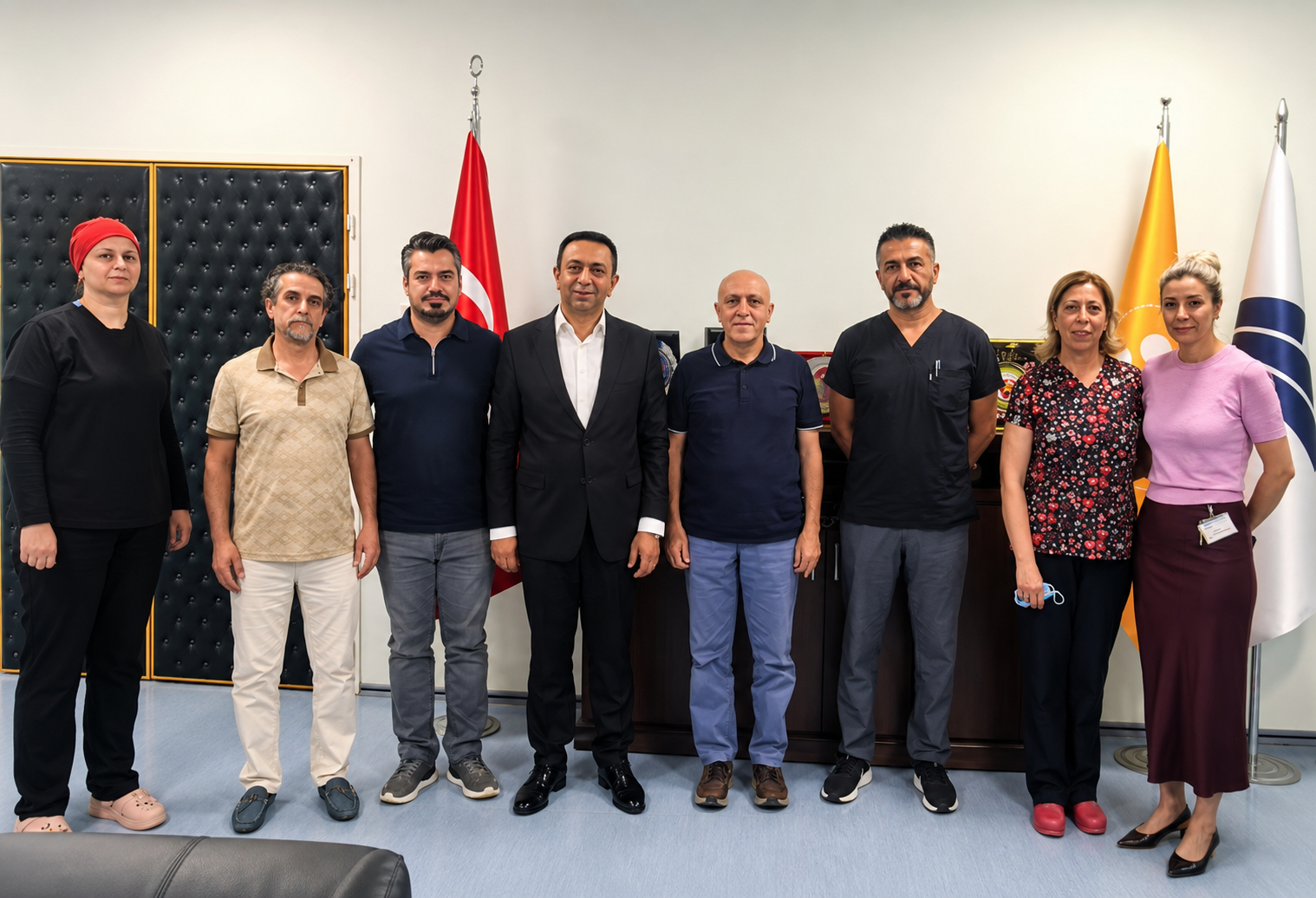 TÖTM BAŞHEKİMİ PROF. DR. EROL KARAASLAN’A ZİYARET: SAĞLIK ÇALIŞANLARININ SORUNLARI VE TALEPLERİ MASAYA YATIRILDI