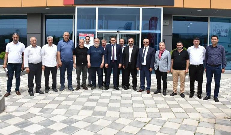 TSO Başkanı Sadıkoğlu’ndan 2.OSİAD Başkanı Lüleci’ye Hayırlı Olsun Ziyareti