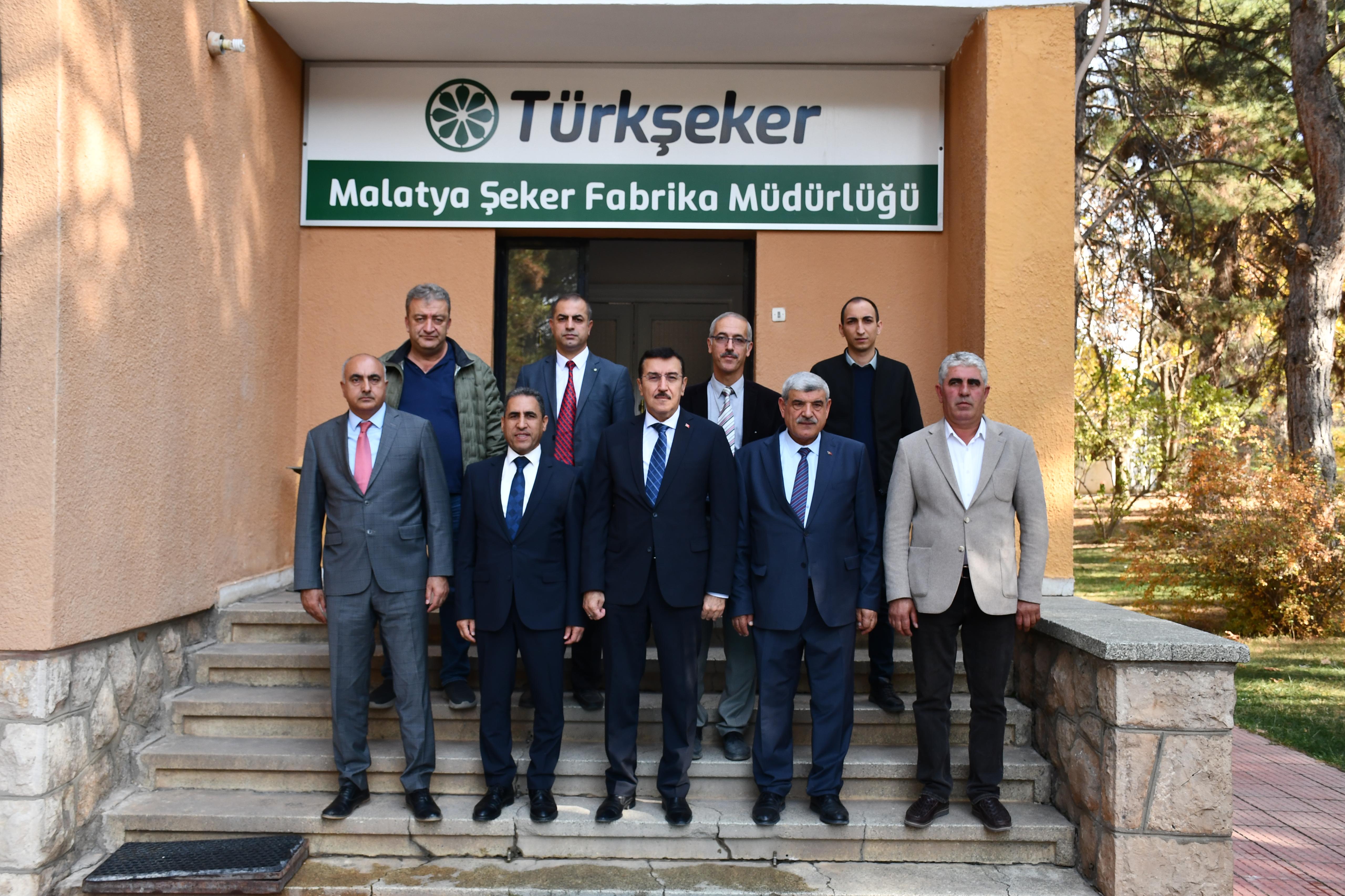 Tüfenkci’den Malatya Şeker Fabrikası’na Ziyaret
