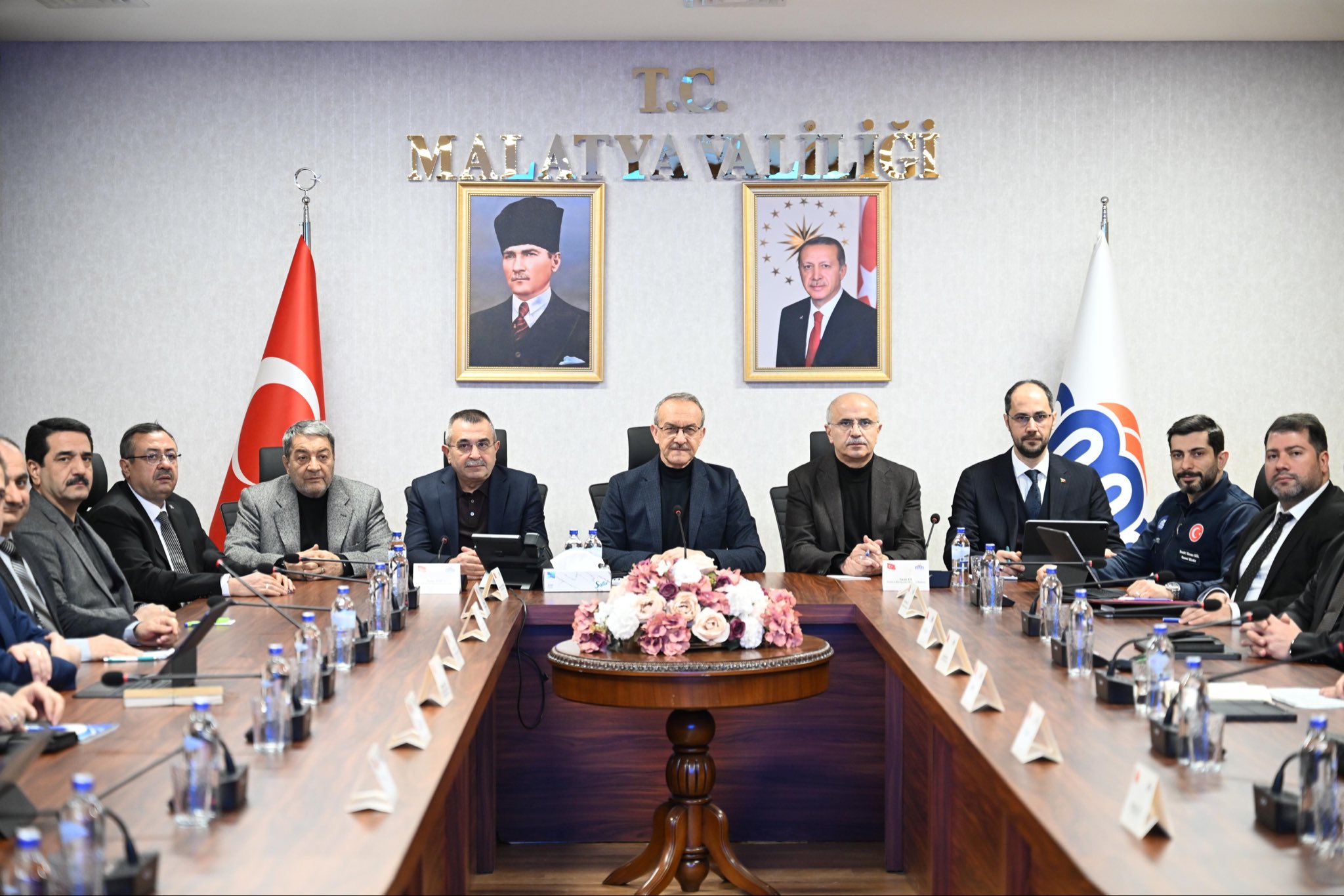 Valimiz Seddar Yavuz Başkanlığı'nda Malatya’da Rezerv Alan Toplantısı