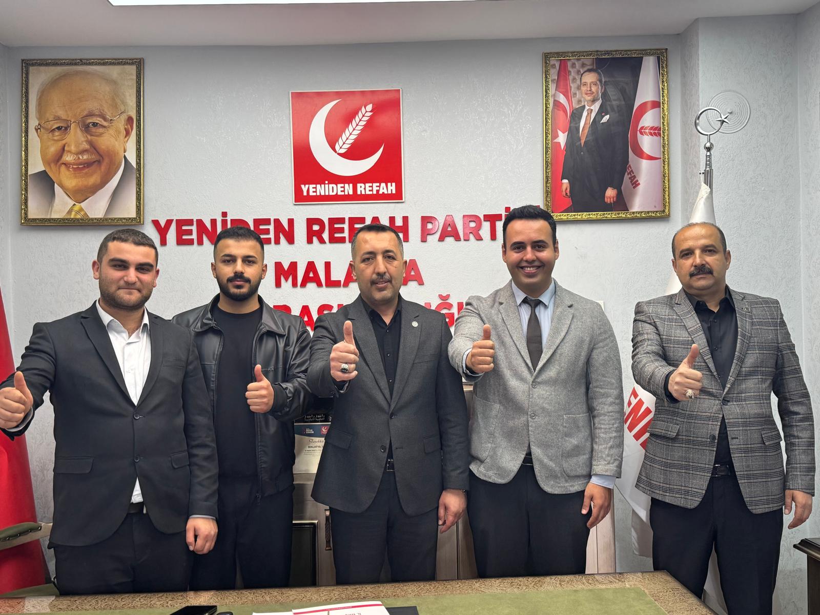 Yeniden Refah Partisi Malatya İl Gençlik Kolları, Salman’a emanet
