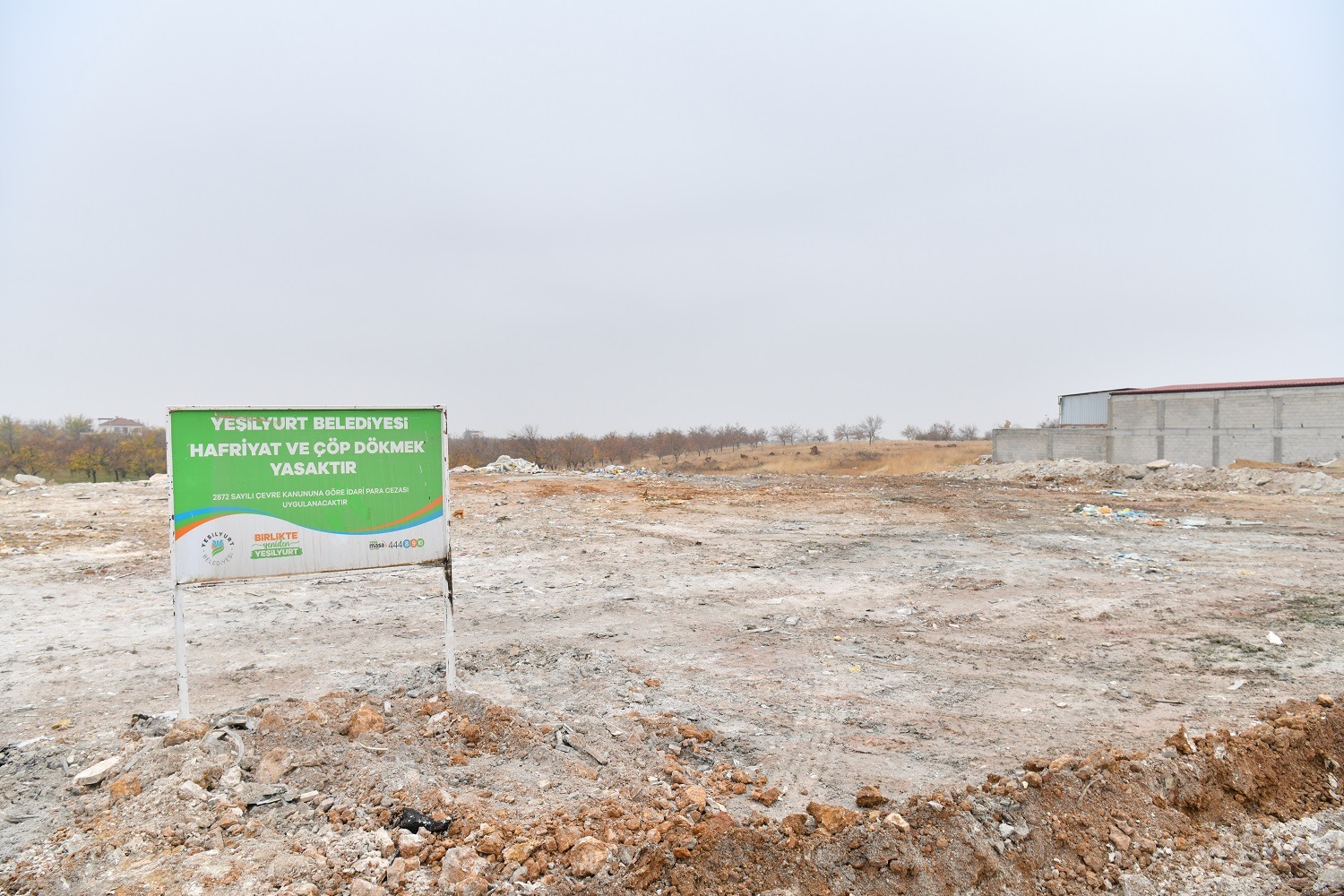 Yeşiltepe’de Hafriyat Alanı Temizlendi, Mahalle Nefes Aldı!