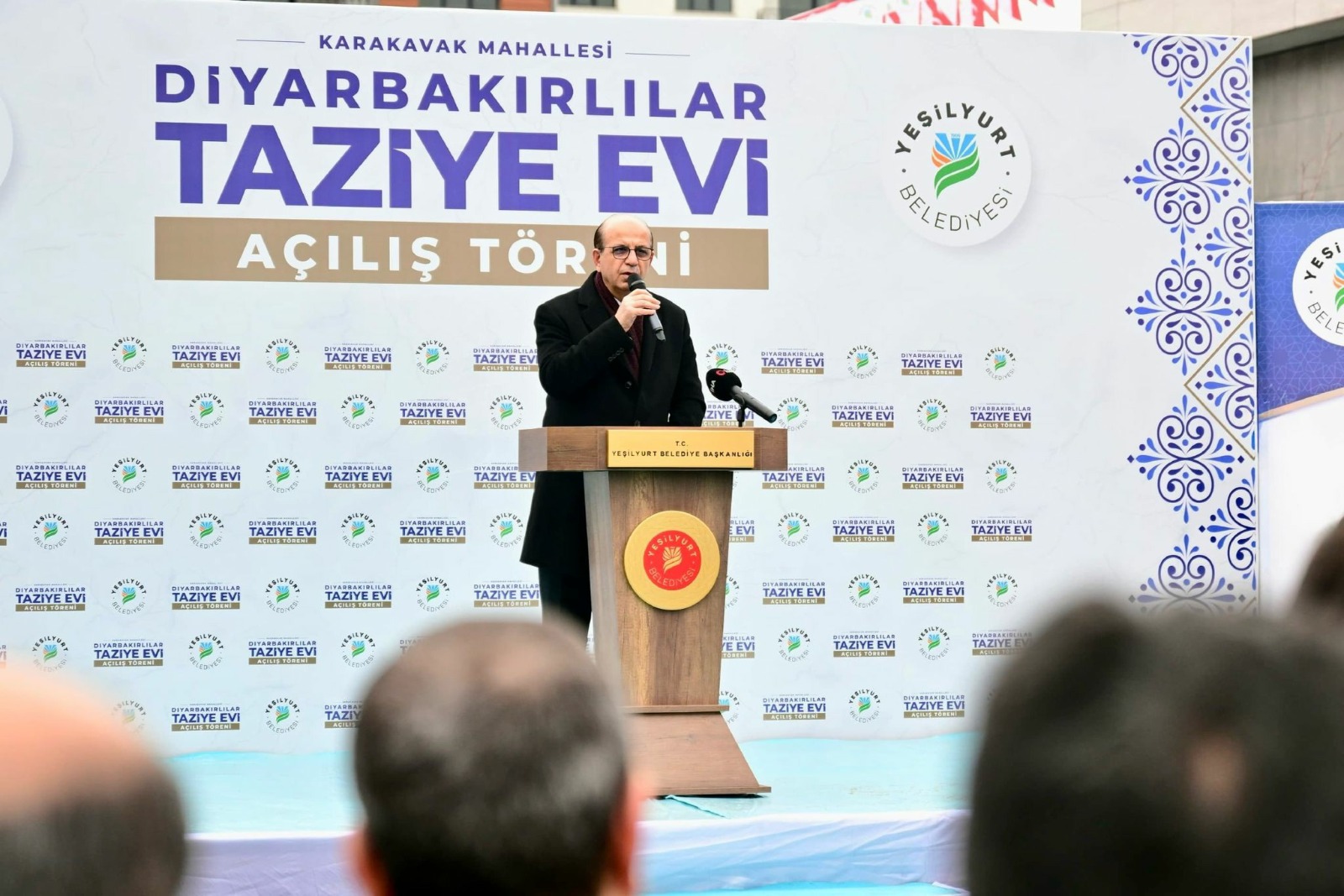 YEŞİLYURT BELEDİYESİ DİYARBAKIRLILAR TAZİYE EVİ DUALARLA AÇILDI