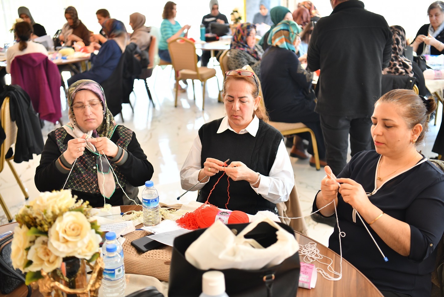 YEŞİLYURT BELEDİYESİ ÖRGÜ YARIŞMASI BÜYÜK İLGİ GÖRDÜ