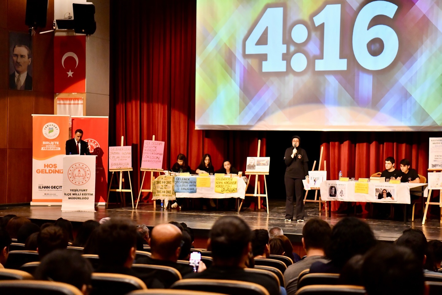 YEŞİLYURT’TA ‘4.GELENEKSEL LİSELER ARASI MÜNAZARA YARIŞMASI’ TAMAMLANDI