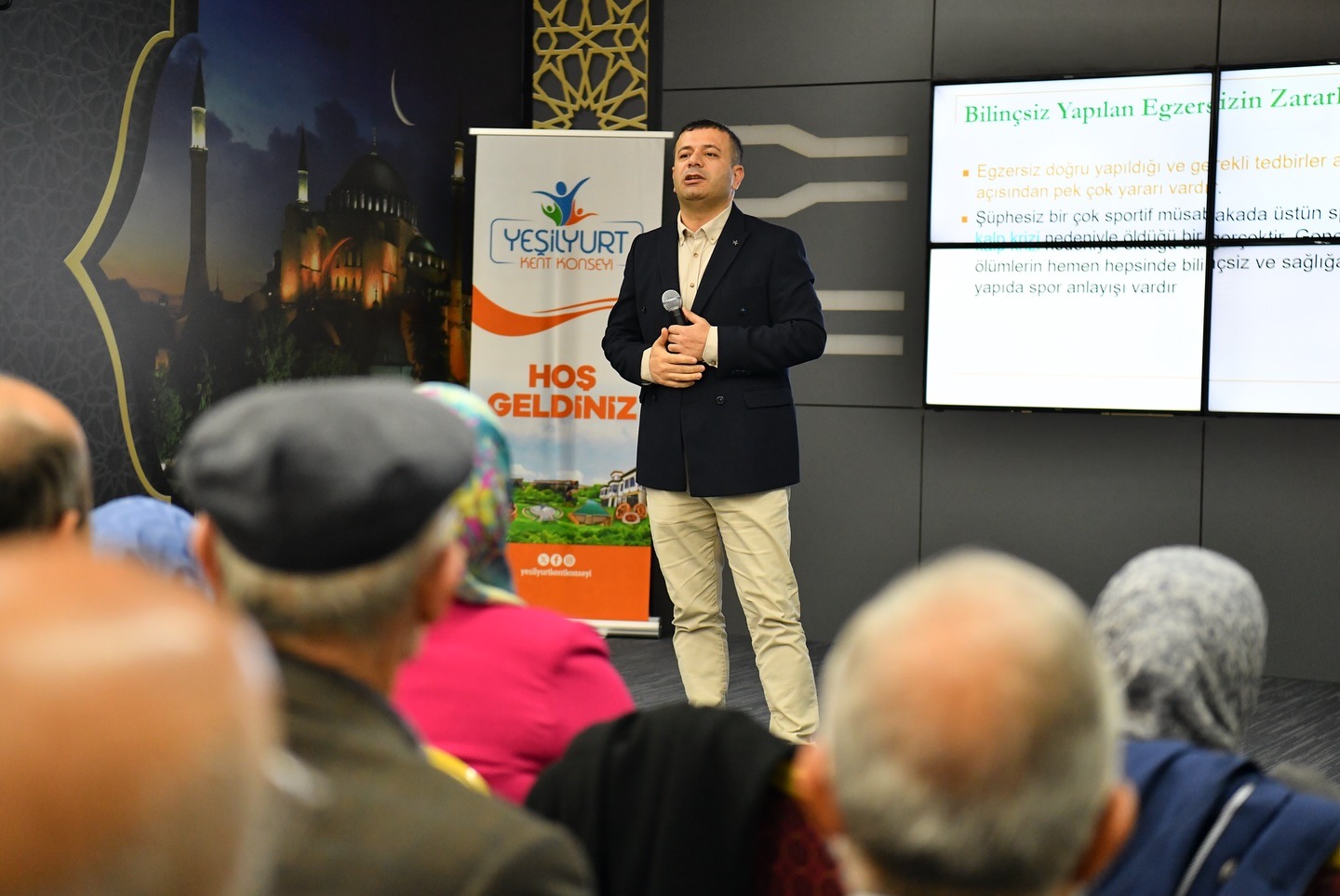 YEŞİLYURT’TA ‘FİZİK TEDAVİ VE SAĞLIKLI YAŞAM SEMİNERLERİ’ BAŞLADI