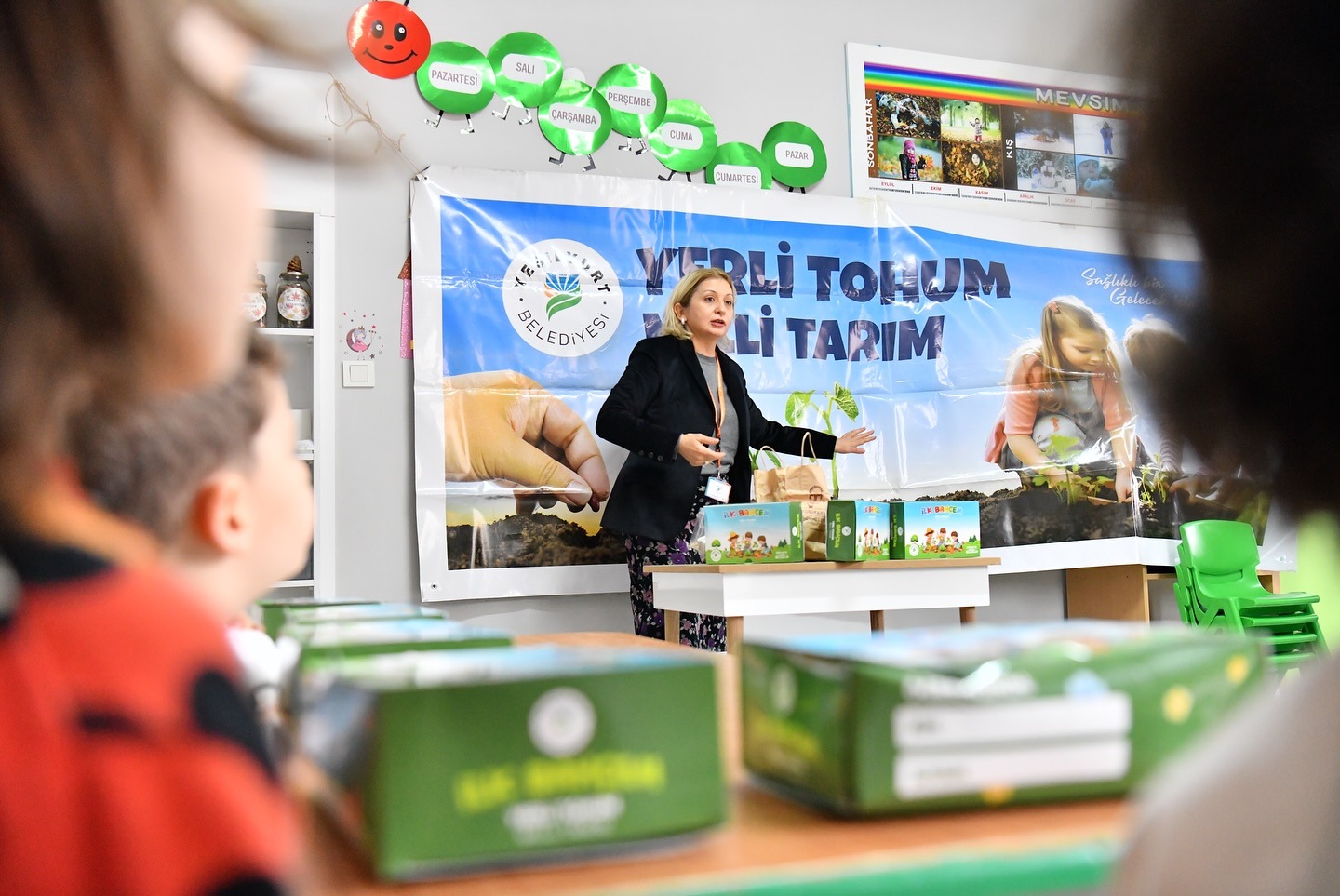 Yeşilyurt’ta Minikler Toprakla Buluşuyor