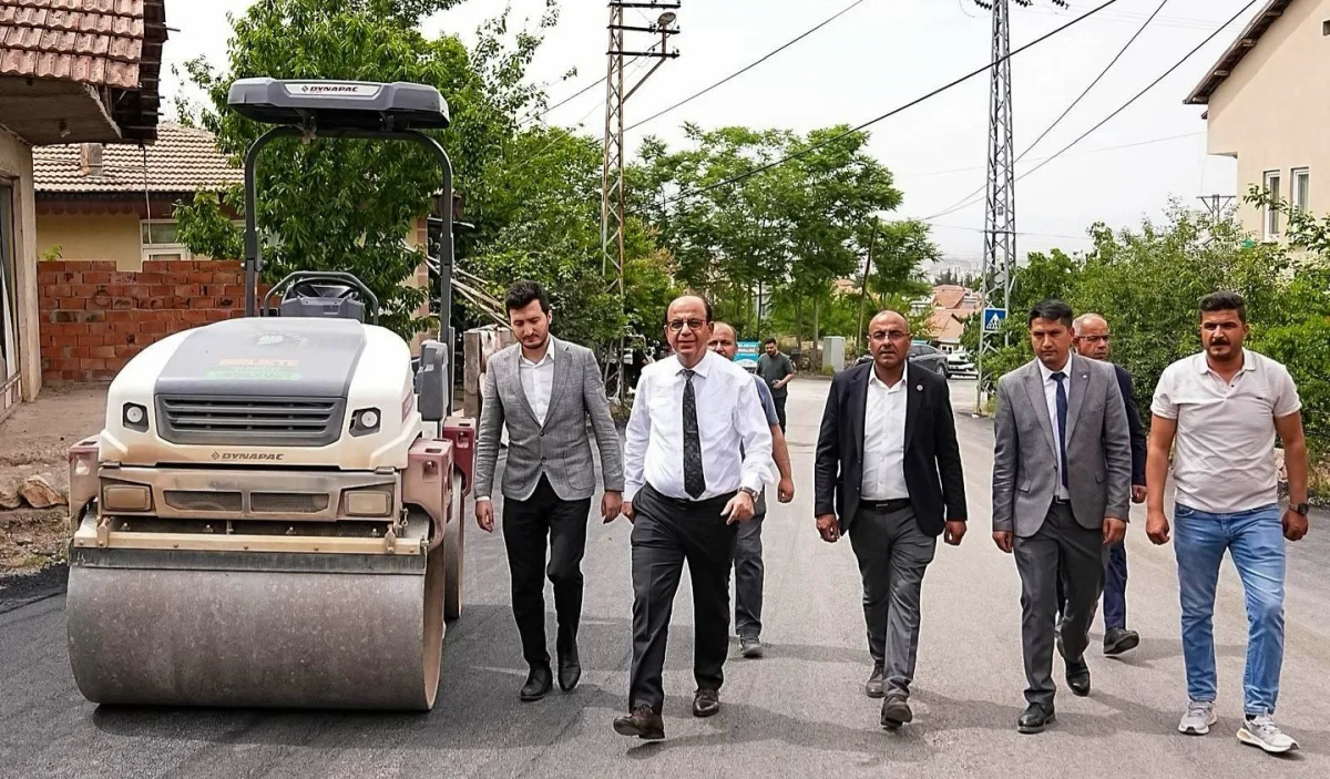 BAŞKAN GEÇİT, “İLÇEMİZİN ULAŞIM ALT YAPISINI GÜÇLENDİRİYORUZ”
