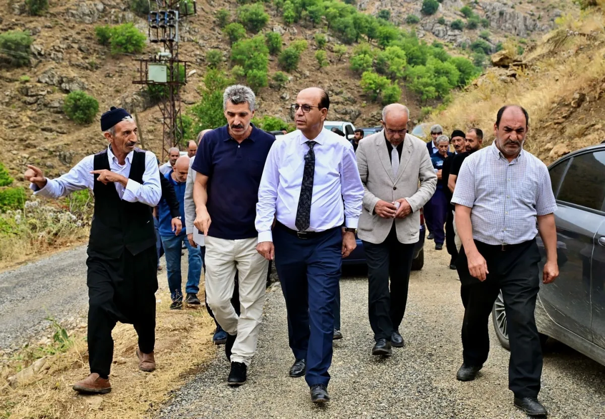 Başkan Geçit, “57 Km. Yol Yatırımıyla Kırsalın Çehresi Değişiyor”