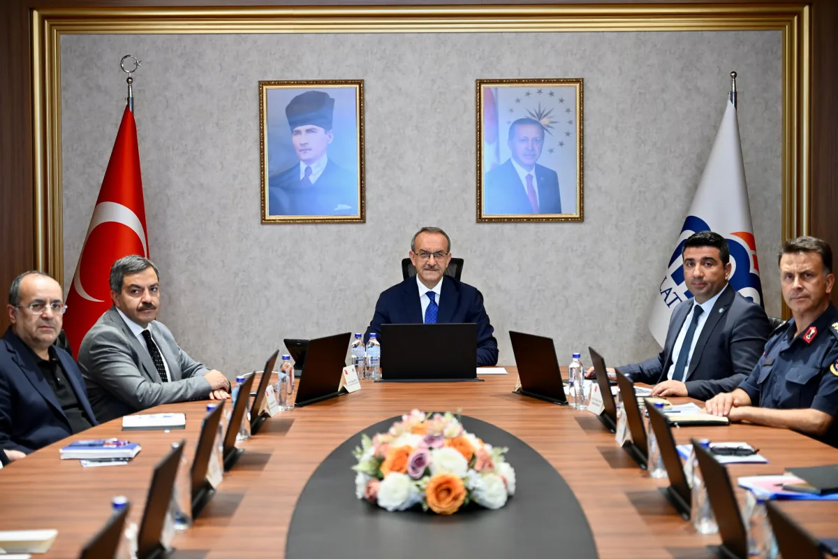 Üniversitelerde Huzur ve Güveni Artırma İl Koordinasyon Toplantısı Vali Seddar Yavuz Başkanlığında Gerçekleştirildi
