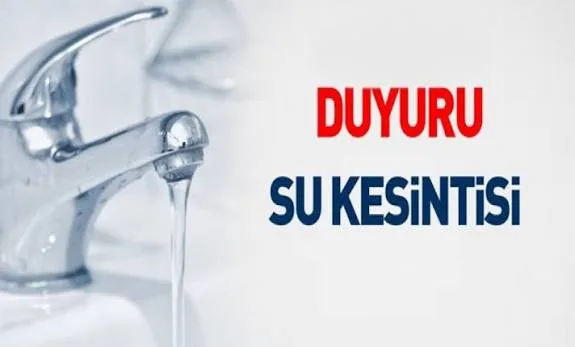 Malatya'da 16 Saatlik Su Kesintisi!