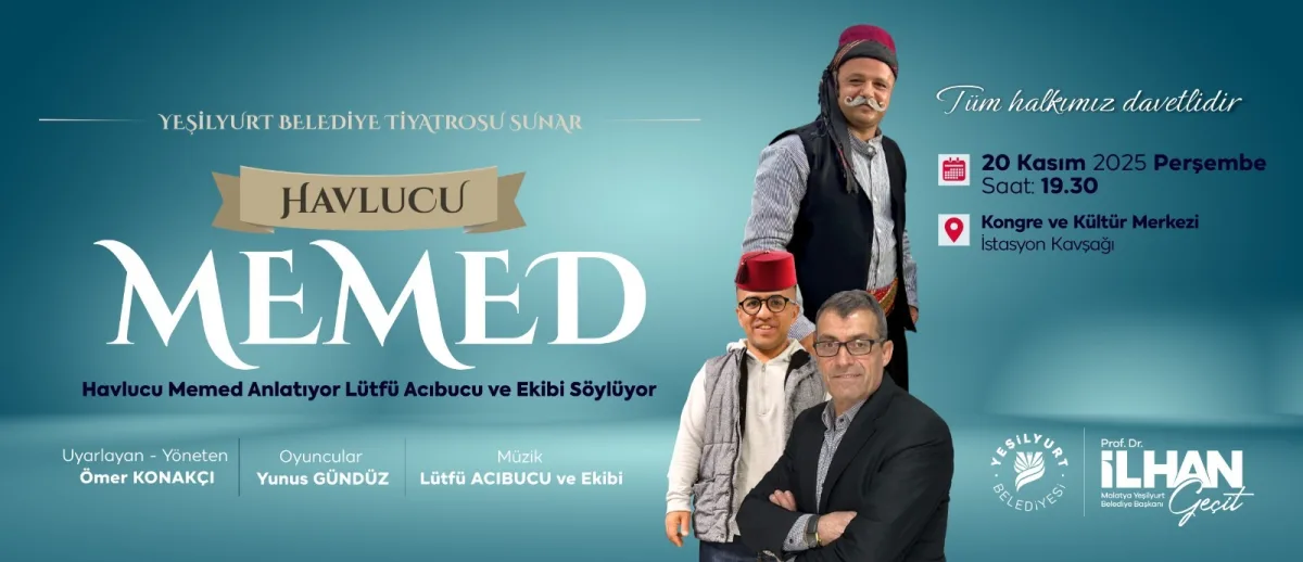 Yeşilyurt Belediyesi’nden Nostalji ve Kahkaha Dolu Bir Gece: