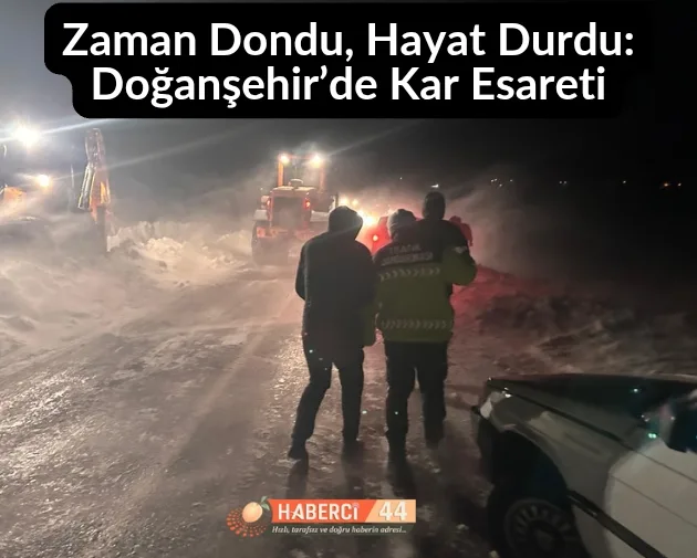 Tipi Vurdu, Doğanşehir Kilitlendi: 100’e Yakın Vatandaş Kurtarıldı