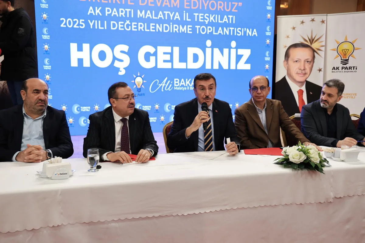 AK Parti Malatya’da 2025 Yılı Değerlendirme Toplantısı Gerçekleştirildi