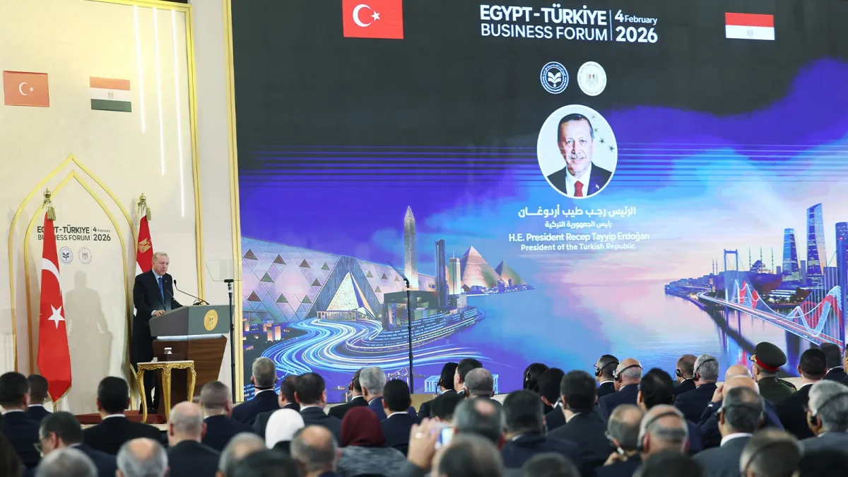 Başkan Sadıkoğlu, Türkiye–Mısır İş Forumu’na katıldı.