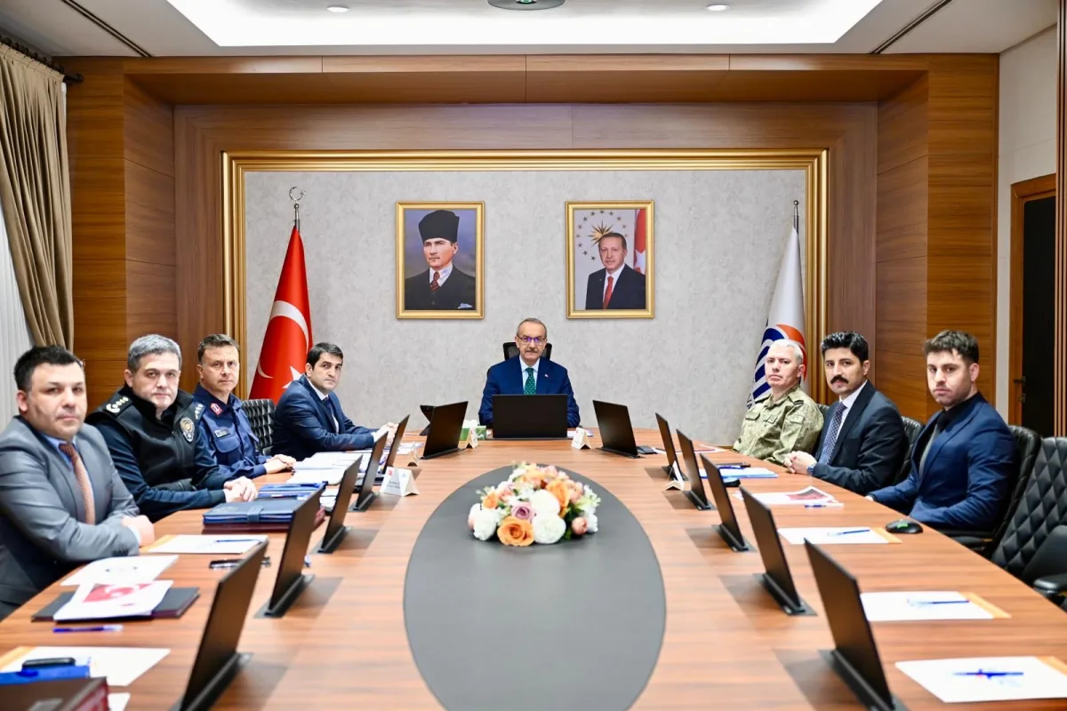 Malatya’da Asayiş Ve Güvenlik Masaya Yatırıldı