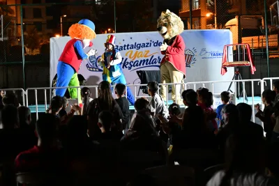 BATTALGAZİ'DE YAZ ETKİNLİKLERİ HAFTA SONUNA RENK KATTI