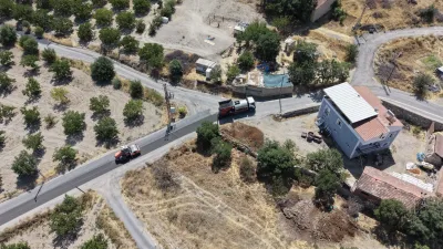 BATTALGAZİ’DE YOL ÇALIŞMALARI İLÇE GENELİNDE SÜRÜYOR